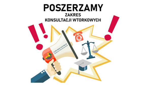 Poszerzamy zakres konsultacji wtorkowych