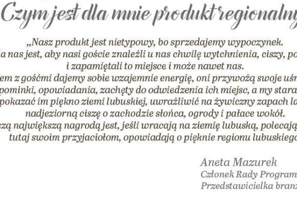Czym jest dla Was produkt regionalny?