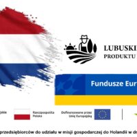Zapraszamy lubuskich przedsiębiorców do udziału w misji gospodarczej do Holandii w dniach 17-22 maja 2026r.