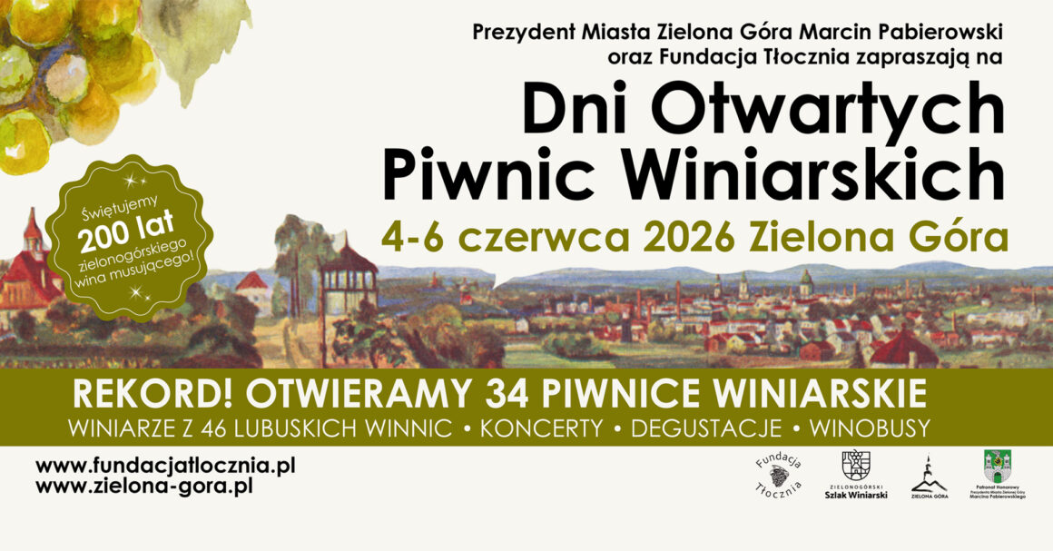Dni Otwartych Piwnic Winiarskich już niebawem!