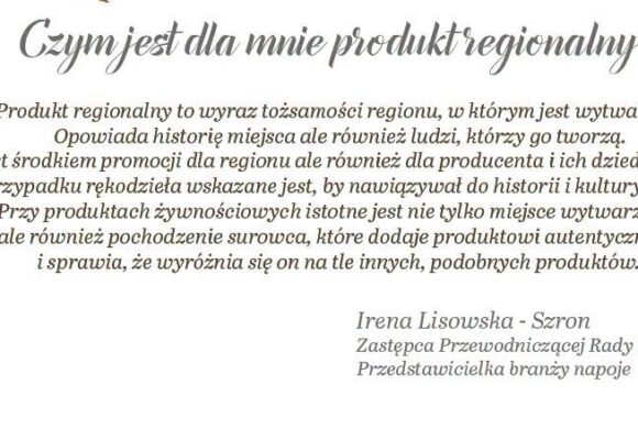 Czym jest dla Was produkt regionalny?