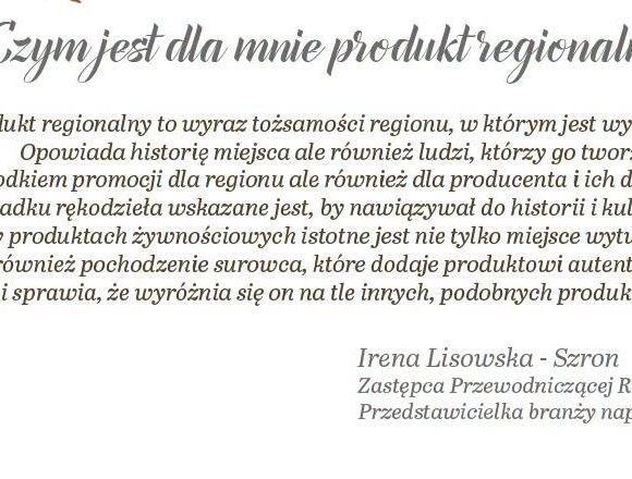 Czym jest dla Was produkt regionalny?
